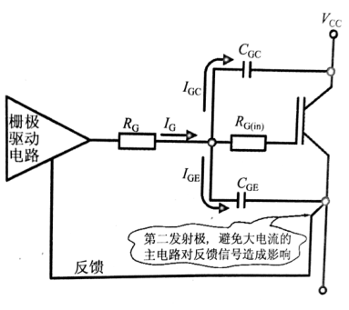 考虑到内部等效参数的栅极驱动电路